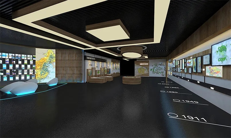 展廳設(shè)計(jì) ，展廳 ，鑫時(shí)空