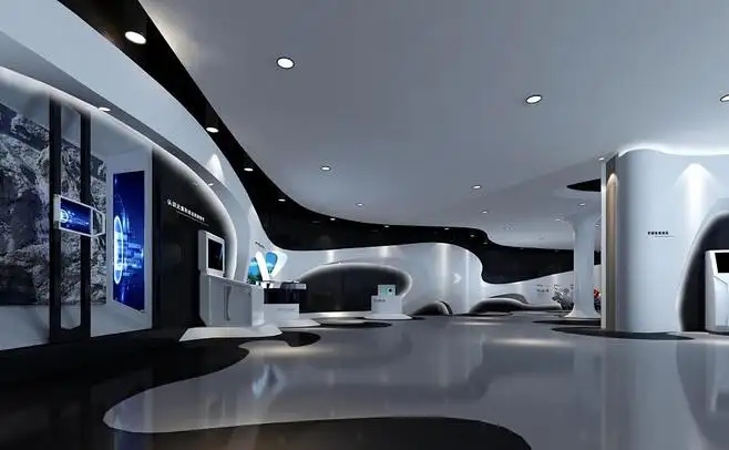 展廳設(shè)計(jì) ，展廳 ，鑫時(shí)空
